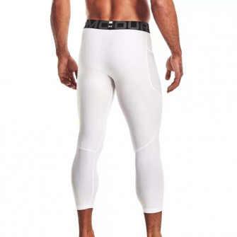 UA HeatGearTM Compression 3/4 Tights ''White''