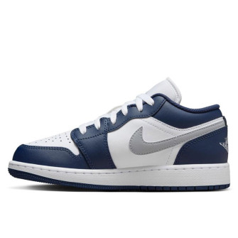 Air Jordan 1 Low Kids Shoes ''Midnight Navy'' (GS)