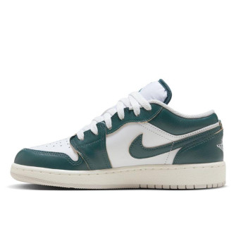 Air Jordan 1 Low Kids Shoes ''Oxidized Green'' (GS)