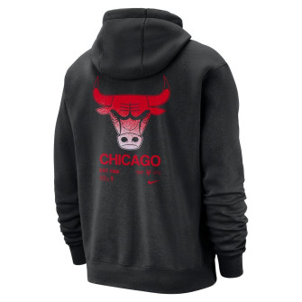 Nike NBA Chicago Bulls Club Courtside Hoodie ''Black''