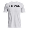 UA I Will Graphic T-Shirt ''White''